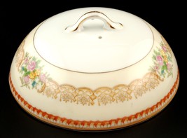 Noritake Round Domed Pancake Butter Dish Cover Lid Only Excellent Meito - £11.76 GBP