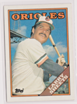 Larry Sheets Baltimore Orioles DH/OF 1988 Topps Card # 327 Near Mint - $1.52