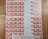 Lot of 3 American Lung Association 1990 Christmas Seal Stamp Sheets - $5.69