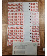Lot of 3 American Lung Association 1990 Christmas Seal Stamp Sheets - £4.47 GBP