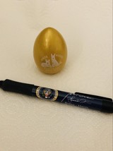 Biden White House 2021 Easter Gold Egg + Signature Pen Democrat First Dog Mask - £45.38 GBP