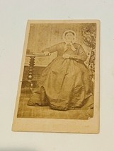 Cabinet Card Photo Horror antique Haunted ephemera vtg 1900s Robertson mother NY - £11.79 GBP