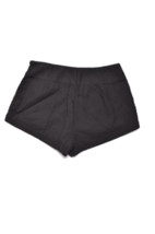 FREE PEOPLE Femmes Shorts Mini Solide Minimaliste Confortable Noire Taille US 4 - £33.31 GBP