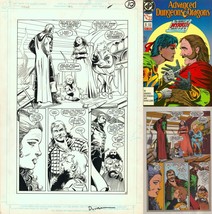 Jan Duursema &amp; Kim DeMulder AD&amp;D #6 Original Art Page TSR Dungeons &amp; Dragons RPG - £155.36 GBP