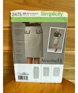 Simplicity Vintage Home Sewing Crafts Kit #2475 2009 Skirt - $28.07 CAD