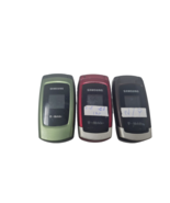 3 Lot Samsung SGH-T109 T-Mobile Flip Phone GSM Sold As Is T109 Low end W... - $32.09