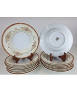 Noritake Nippon Toki Kaisha #1802 Set of 12 8&quot; Soup Bowls Rare - $2,826.72 MXN
