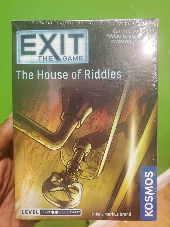 Exit The House Of Riddles Thames &amp; Kosmos TAK 694043 Escape Room Card Game - $15.88