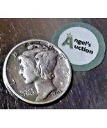 Mercury Dime 1943 P AA20-7080 Circulated (1916-1945) - $27.36 CAD