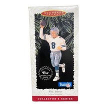 Troy Aikman 1996 Hallmark Keepsake Christmas Ornament  NFL Dallas Cowboys - £5.41 GBP