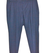 Hugo Boss Men&#39;s Wool Navy Plaid Dress Casual Suit Pants Trouser Size 38 - £74.69 GBP