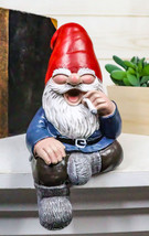 Whimsical Gypsy Life Mr Gnome Dwarf Stoner Smoking Stash Shelf Sitter Figurine - £17.17 GBP
