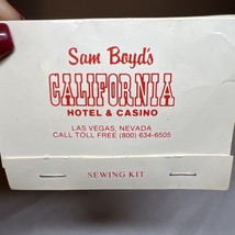 Sam Boyd&#39;s California Hotel + Casino  Sans Town Vintage Sewing Kit - £7.74 GBP