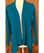 Vintage Fever Brand Clothing open front waterfall cardigan Sm. NWT Emera... - $513.78 MXN