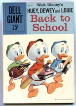 Huey Dewey &amp; Louie Back to School- Dell Giant #22 VG/F - £34.81 GBP