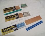 Vtg Eberhard Faber Colorbrite #3100 pencil leads 5 Light Green 4 White 6... - £15.77 GBP