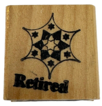 Touche Rubber Stamp Decorative Star Card Making - £3.12 GBP
