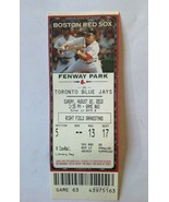 2010 Boston Red Sox Toronto Blue Jays 8/22 Ticket Stub  - £9.31 GBP