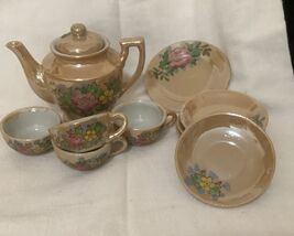 Miniature Luster Ware Tea Set Occupied Japan - $19.99