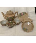 Miniature Luster Ware Tea Set Occupied Japan - $365.45 MXN
