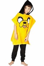 Adventure Time &#39;Jake&#39; Hooded Bath Beach Swim Poncho Towel, Yellow, 4-7 - $175.74 MXN