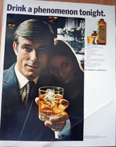 Seagram’s 7 Crown Drink A Phenomenon Tonight Print Magazine Advertisemen... - $2.99