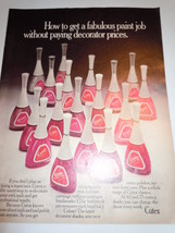 Vintage Cutex Cream Nail Polish Print Magazine Advertisement 1972    - £5.46 GBP