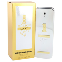 Paco Rabanne 1 Million Lucky Cologne 3.4 Oz Eau De Toilette Spray - £159.80 GBP