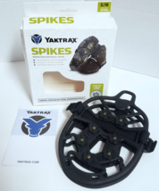 Yaktrax Spikes, Winter Traction, Ice &amp; Snow, Ice Fishing, Walking, Hiking, S/M - £15.52 GBP