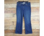 Tommy Hilfiger Low Rise Boot Cut Jeans Womens Size 8 Blue Denim TE8 - £15.56 GBP