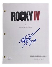 Dolph Lundgren Signiert Rocky IV Film Skript Drago Eingeschrieben JSA ITP - £153.84 GBP