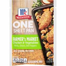 McCormick ONE Sheet Pan Farmer&#39;s Market Chicken &amp; Vegetables Seasoning Mix, 1.25 - £5.49 GBP+