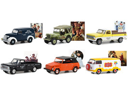 &quot;Norman Rockwell&quot; Set of 6 pieces Series 5 1/64 Diecast Model Cars by Greenlight - £58.12 GBP
