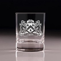 Lyons Irish Coat of Arms Old Fashioned Tumblers - Set of 4 - $68.00