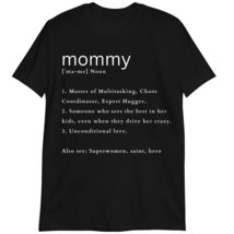 Mommy Definition Mother&#39;s Day Funny Gift for Mom T-Shirt Black - £15.62 GBP+