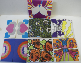 Lot of &quot;140&quot; Sheets of Vintage 1960&#39;s Fold-A-Note Stationary Sheets, 7 Designs, - £35.97 GBP