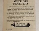 1982 Air Couriers International Vintage Print Ad Advertisement pa15 - £5.51 GBP
