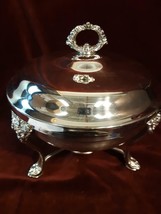 Vintage Silver Plated Pairpoint Silver Chafing Dish with Stand - £47.87 GBP