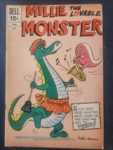 MILLIE THE LOVABLE MONSTER #4 DELL COMICS 1972 BRONZE AGE HOUSE HAUNTING... - $3.00