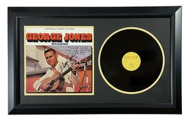 GEORGE JONES Autographed SIGNED ALBUM COVER You&#39;re In My Heart VINYL FRA... - £559.54 GBP