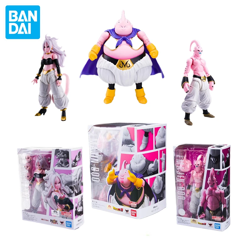 In stock bandai shf dragon ball majin buu fat buu sdcc limited skinny buu female buu thumb200