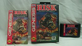 Vintage Parker Brothers RISK World Conquest Sega GENESIS VIDEO GAME COMP... - $16.34