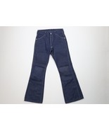 Vintage 60s 70s Streetwear Boys 16 Faded Wide Leg Bell Bottoms Denim Jea... - €59,73 EUR