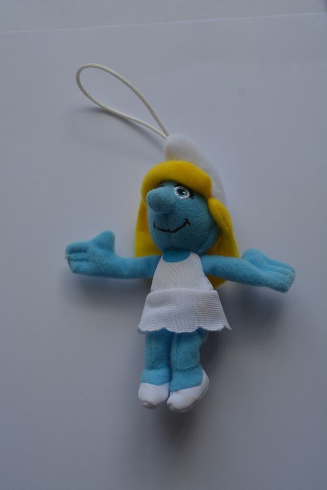 Primary image for 2011 Smurfette about 4" McDonald's Plush Smurfs Used DIRty Please look at the pi