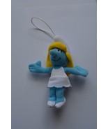 2011 Smurfette about 4&quot; McDonald&#39;s Plush Smurfs Used DIRty Please look a... - £7.64 GBP