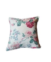 Vintage Ralph Lauren Lorraine Floral Accent Pillow 18&quot;x18&quot; 1A Read - £66.17 GBP