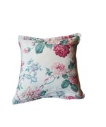 Vintage Ralph Lauren Lorraine Floral Accent Pillow 18&quot;x18&quot; 1A Read - £67.26 GBP