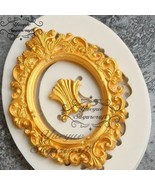 Sugarcraft Frame Silicone Molds Cake Border Baroque Scroll Silicone Mold... - $14.84