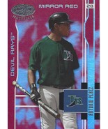 2003 Leaf Certified Materials Red Antonio Perez 179 Rays 048/100 - £1.58 GBP