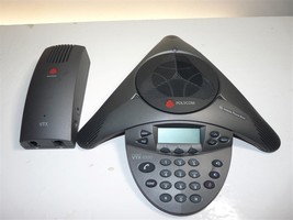 Polycom SoundStation VTX1000 2201-07142-601 Expandable Phone w/Power Supply - £31.33 GBP